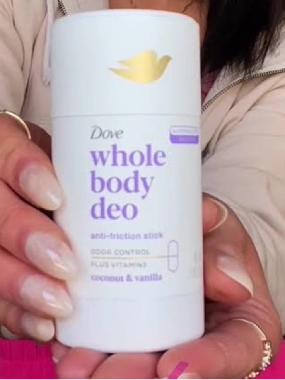 3 Dove Body Deo 🤍 Coconut & Vanilla Stick